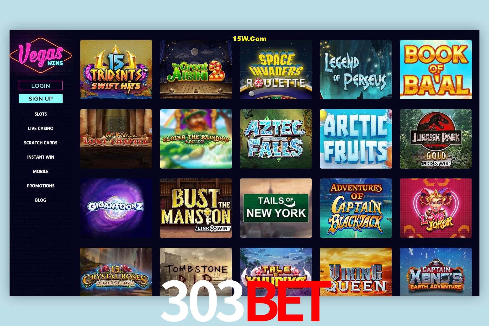 Bonus Features 303Bet